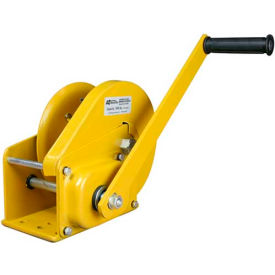 Carbon Steel Hand Winch with Brake 1500 Lb. Capacity