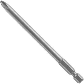 Phillips Ph2 Power Bits, 6"L, 1/4"Shank