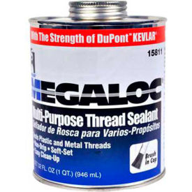 Megaloc Thread Sealant - Screw Cap With Brush 16 oz.