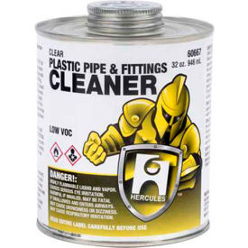 Plastic Pipe And Fittings Cleaner - Clear- Dauber In Cap 4 oz.
