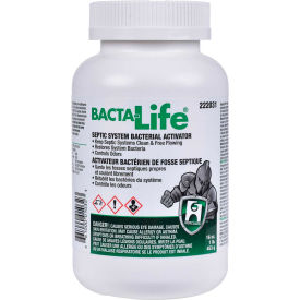 Bacta-Life Septic System Bacterial Activator, 1 lb. Bottle, 12 Bottles - 222031
