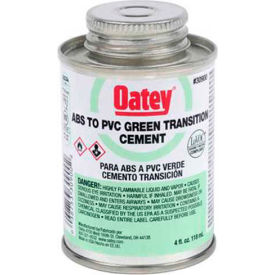 ABS To PVC Transition Green Cement 32 oz.