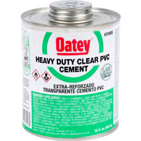 PVC Heavy Duty Clear Cement 16 oz.