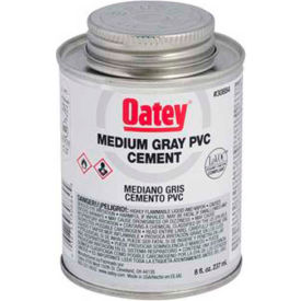 PVC Medium Gray Cement 4 oz.