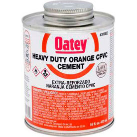 CPVC Heavy Duty Orange Solvent Cement 16 oz.