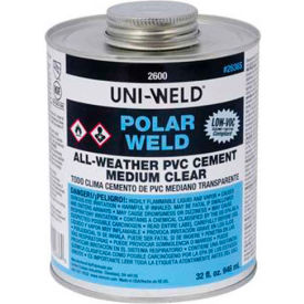 2656S 2600 Series Polar-Weld PVC All Weather Cement 8 oz.