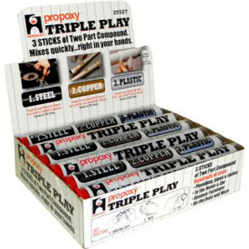 ProPoxy Triple Play Putty Display Pack 4 oz.