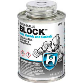 Block Thread Sealant- Screw Cap With Brush 1/4 Pt.