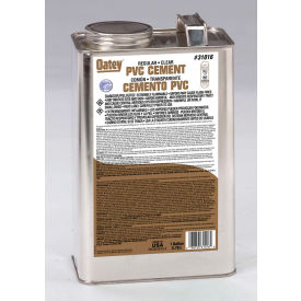 PVC Regular Clear Cement 1 Gallon