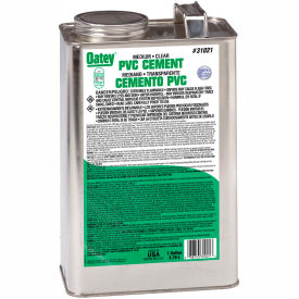 PVC Medium Clear Cement 1 Gallon