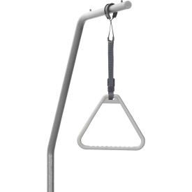 Competitor Trapeze Bar, 60"L x 28"W x 2"H, Steel, Silver