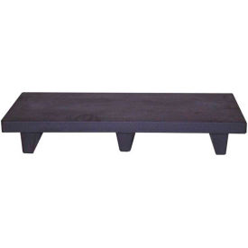 Stackable Closed Deck Pallet, 2-Way, 30" x 12", 750 Lb Static Capacity, Black