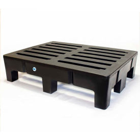HD PolyMight Dunnage Rack 48"W x 36"D x 12"H, 2500 Lbs. Capacity