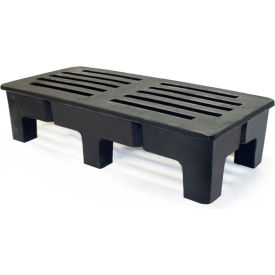 HD PolyMight Dunnage Rack 48"W x 22"D x 12"H, 2000 Lbs. Capacity