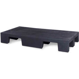 Stackable Closed Deck Pallet, 4-Way, 36" x 24", 1000 lb Static Capacity, Black