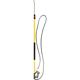 Fiberglass Telescoping Wand - 6'6" - 18'L, 1/4" Hose