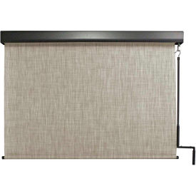 Premium Outdoor Sun Shade, Cordless, 72"W x 96"H, Caribbean