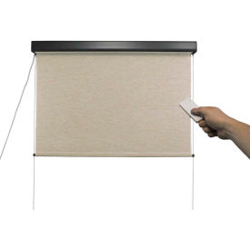 Premium Outdoor Sun Shade, Motorized, 72"W x 96"H, Maui
