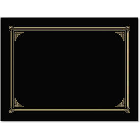 Certificate/Document Cover, 12-1/2" x 9-3/4", Gray Metallic, 6/Pack