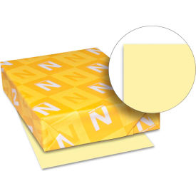 Exact Index Card Stock, 110 lbs, 8-1/2" x 11", Canary, 250/Pack