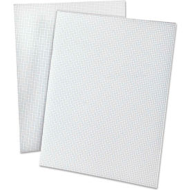 20lb Quad Pad with 8 Squares/inch, 8-1/2" x 11", White, 50 Sheets/Pack