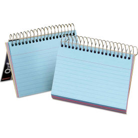 Spiral Index Cards, 4" x 6", Assorted, 1 Each