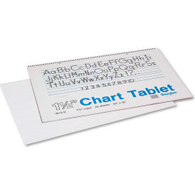 Chart Tablets w/Manuscript Cover, 16" x 24", White, 25 Sheets/Pack