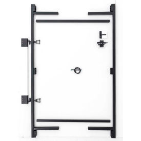 Adjust-A-Gate AG36-3 Adjustable Steel Gate Frame 3 Rail Kit 36-60"W x 60"H, Gray