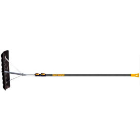 17' 24" Poly Blade Roof Rake W/ Aluminum Telescoping Handle