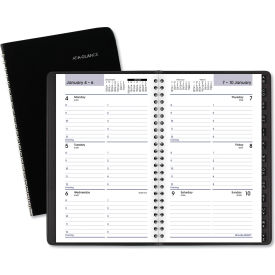 DayMinder Block Format Weekly Appointment Book, 8.5 x 5.5, Jan to Dec, 2025