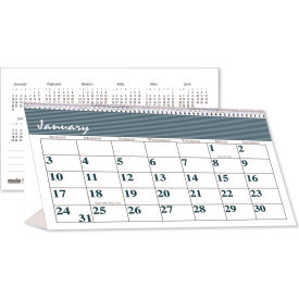 Recycled Bar Harbor Desk Tent Monthly Calendar, 7 x 4.25, 2024