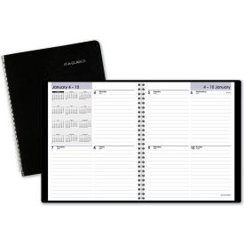 DayMinder Open-Schedule Weekly Appointment Book, 8.75 x 7, Jan to Dec, 2025