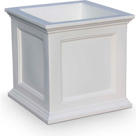 Fairfield 20" x 20" Square Planter, White