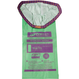 10 Qt. Super Coach Pro Intercept Micro Filter Bags, Open Collar, 10/Pack
