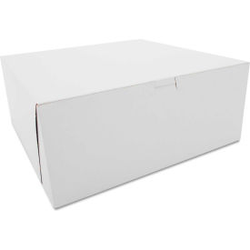 Bakery Boxes 12" x 12" x 5" White - 100 Pack