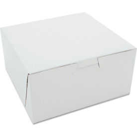 Bakery Boxes 6" x 6" x 3" White - 250 Pack
