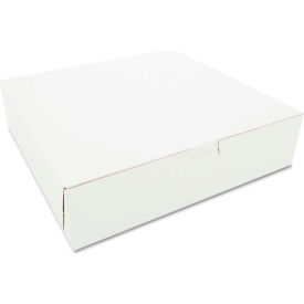 Bakery Boxes 10" x 10" x 2-1/2" White - 250 Pack