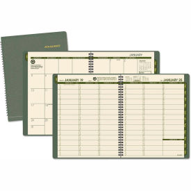 Recycled Weekly Vertical-Column Format Appointment Book, Jan to Dec, 2025