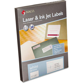 White All-Purpose Labels, 5 1/2 x 8 1/2, 200/Box