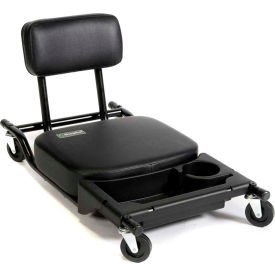 Detailing Creeper 500 Lb. Cap. - Black Steel/Vinyl