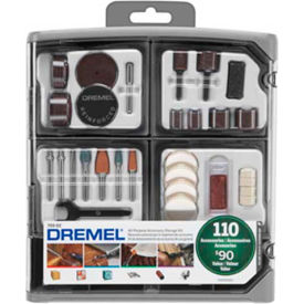 110-Piece All-Purpose Accessory Kit for Rotary Tools