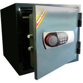 Fire Safe 119EN Electronic Lock - 16-1/2"W x 16"D x 14-1/4"H, Gray