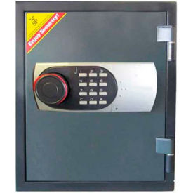 Fire Safe 125EN Electronic Lock - 19"W x 13-1/2"D x 15-1/2"H, Gray