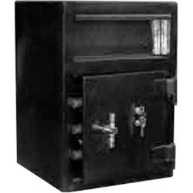 Depository Safe Dual Key Lock - 16-1/2"W x 14"D x 20"H, Black