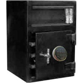 Depository Safe MB2014SR Electronic Lock - 16-1/2"W x 14"D x 20"H, Black