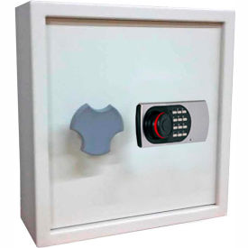 Heavy Duty Key Safe Cabinet KC-100 Electronic Lock - 9-1/2"W x 17"D x 22"H, Gray