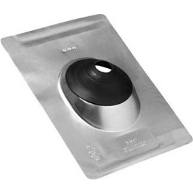 1/2" - 1" Aluminum No-Calk Roof Flashing - Solar 12-1/2"L x 9"W Base