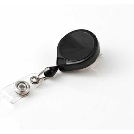 MINI-BAK MB1D ID Retractable Key Reel with 36" Nylon Cord Swivel Bulldog Clip