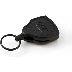Locking Retractable Key Reel 36" Kevlar Cord Polycarbonate Case Belt Clip