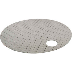 Universal Bonded Drum Top Pads - 22" Dia. - 8.2 Gallon Capacity - 25 per Box